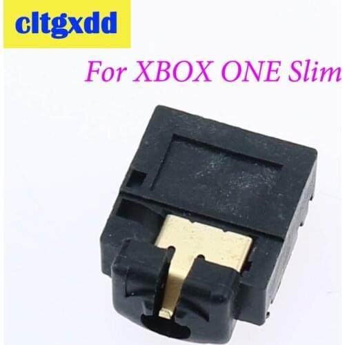 Cltgxdd 2pcs 3.5mm Audio Port Socket Easy To Use Tool Headphone Jack Video Game Repair Part For XBOX ONE Slim Controller