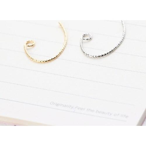 Diy jewelry accessories handmade accessories fashion metal ear hooks gold ear hook handmade jewelry accessories wholesale