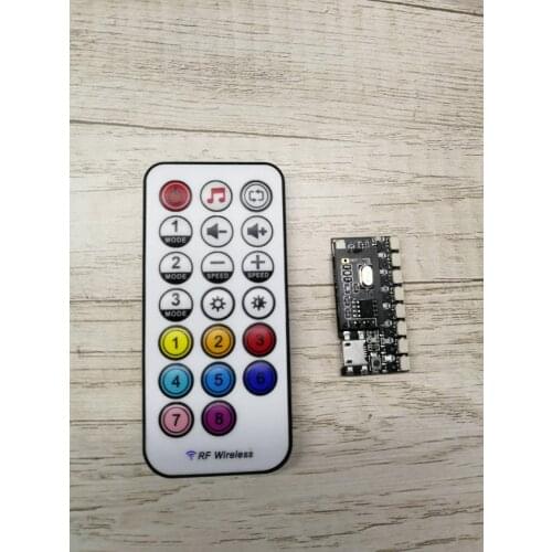 DIY Led Light Iamp IF Board And 20 Keys Remote Control Wireless Module