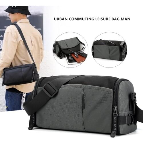 Man Small Shoulder Bags Totes Messenger Oxford Water Resistant Bag Many Pockets Crossbody Bags 2021 Large Light Classic Designer