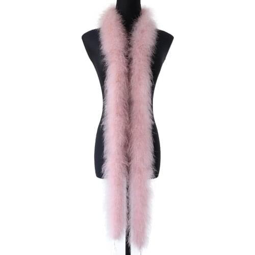 22-25 Grams Soft Marabou Turkey Feather Boa Scarf Decor for Party Wedding Clothes Dress Shawl Diy Jewelry Accessory Craft Plume