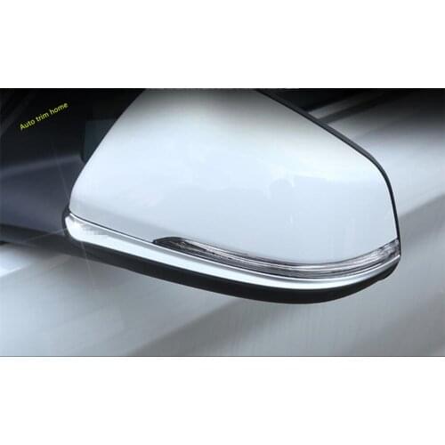 Outer Door Rearview Mirror Anti-rub Rubbing Strip Protective Accessories Cover Trim Fit For BMW X2 F39 2018 2019 2020 ABS
