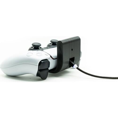 Wall Stand Holder Mount For PS5 DualSense With USB Magnetic Charging Cable Type C Console Bracket Joystick Gamepad Accessories