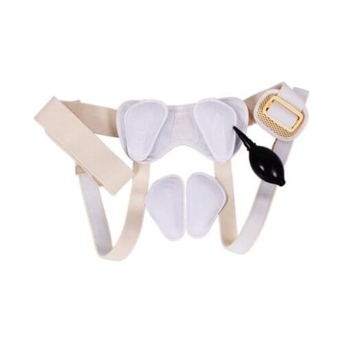 Inguinal Hernia Belt Groin Support Inflatable Hernia Bag for Adult Male Elderly
