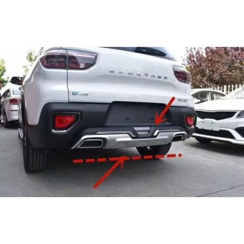 ABS Engineering Plastics front and rear bumpers anti-scratch protection car accessories For Kia Sportage R 2011-2019