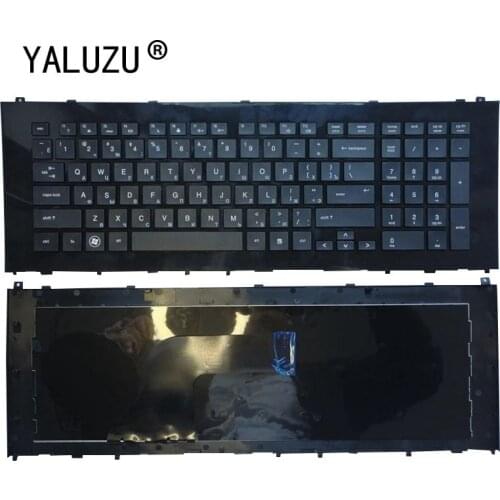 YALUZU Russian laptop Keyboard for HP PROBOOK 4710 4710s 4750S RU BLACK With Frame