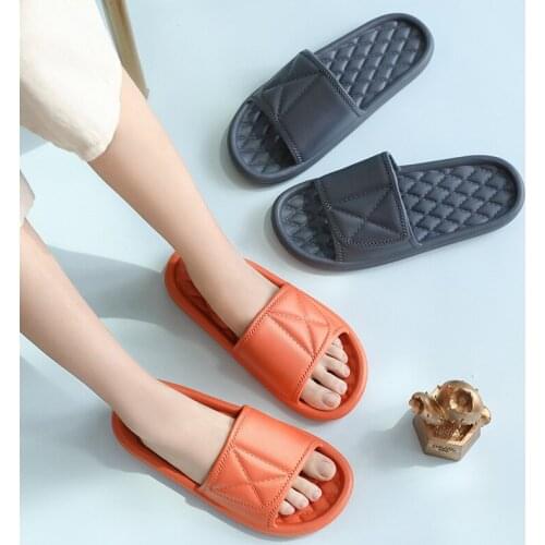 Comfy Home Slipper Ladies Shoes Indoor Bathroom Soft Slides Women Men EVA Wear Resistant Non Slip Slippers Couples Sandals