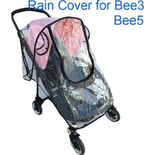 Waterproof Rain Cover Windshield Cover for Bugaboo Bee 5 stroller Pram Cart Dust Raincoat fit Bugaboo Bee 3 Bee5