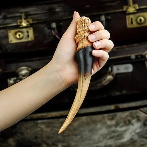 Harries Potter Magic School Basilisk Fang Dragon Tooth Tom Riddle Diary Movie Equipment Handmade Gift For Kids Hobbie Accecories