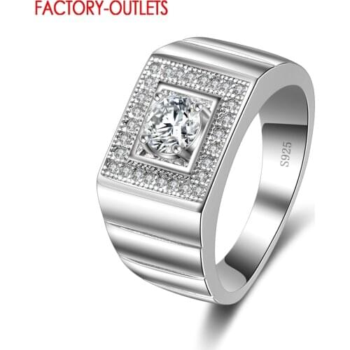 Top Quality Pretty Wide Band Wedding/Party Ring With Full Crystal For Women/Men 925 Fashion Jewelry Rings