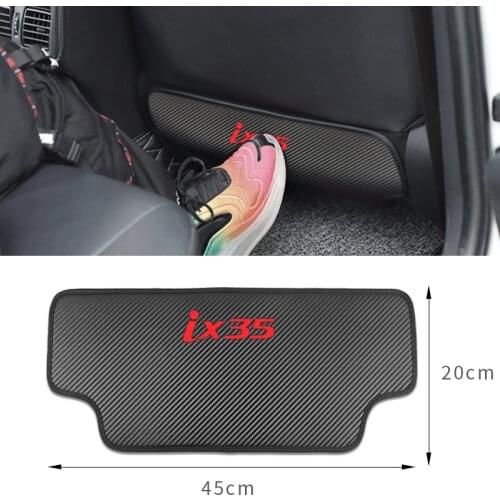 1pcs/set Car Seat Back Protector Cover for hyundai ix35 Auto Seat Cover Cushion Kick Mat Pad Car Accessories