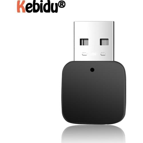 Wireless Bluetooth Receiver V5.0 Audio Transmitter TV Car Music Receiver Universal Music USB Adapter For Headphone Speaker Black