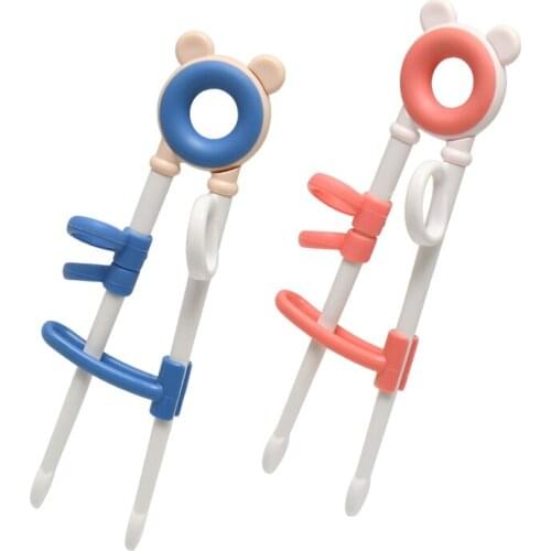 Baby Chopstick Learn to Eat Training Cute Cartoon