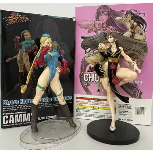 Cammy Figure Chun Li Action Figure Battle Costume Collectable Model Toy