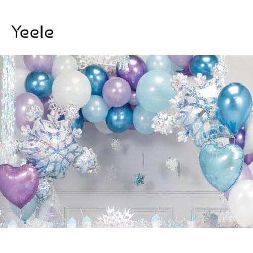 Yeele Christmas Birthday Backdrop Photocall Balloon Baby Shower Background Photographic Photography For Children Photo Studio