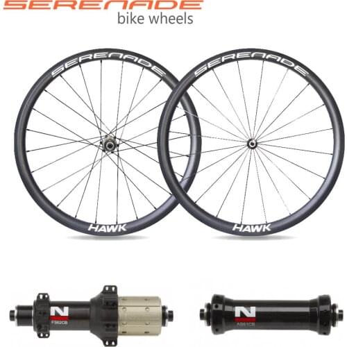 Carbon Wheelset Basalt Brake 700c 38mm X 25mm Clincher Tubeless Road Bike Wheels Novatec AS61CB FS62CB Carbon Straight Pull Hub