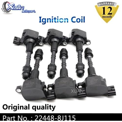XUAN High Performance Ignition Coil 22448-8J115 For INFINITI I35 QX4 NISSAN ALTIMA FRONTIER MAXIMA MURANO NV1500 SUZUKI EQUATOR