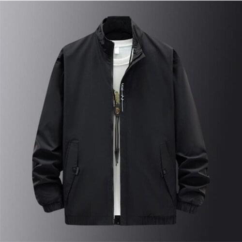 Spring Autumn Casual Solid Fashion Slim Bomber Jacket Men Overcoat New Arrival Baseball Jackets Mens Jacket Top
