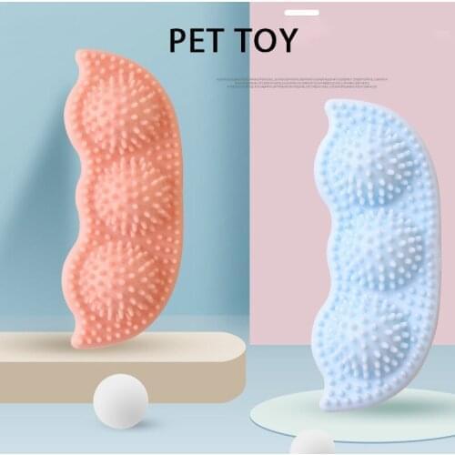 Rubber Puppy Chew Toy Funny Pet Toy Bite Molar Stick Dog Toy Ball Bite Resistant Puzzle Training Dog Accessories for Small Dogs