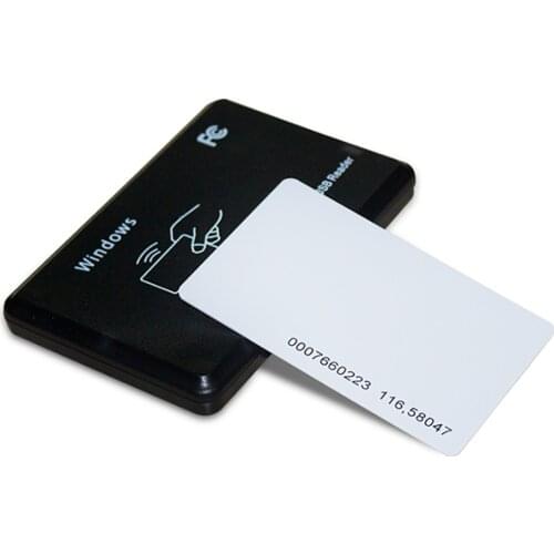 125Khz RFID Reader EM4100 USB Proximity Sensor Smart Card Reader no drive issuing device EM ID USB for Access Control