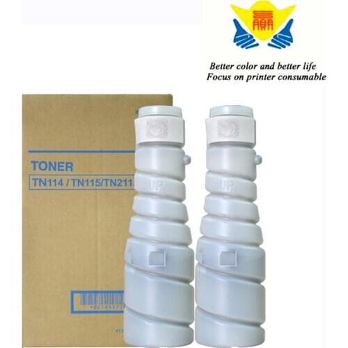 JIANYINGCHEN compatible Toner cartridge for TN 114 use for konicas Minolat Bizhub 162 163 201 211 220 7222 7516 (2pcs/lot)