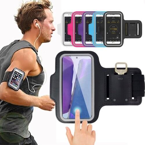 Sports Running Hand ArmBand for Samsung Note 20 Ultra Samsung Galaxy Note 10+ 21 FE Note 10 Lite Note 9 Note 8 Phone Case