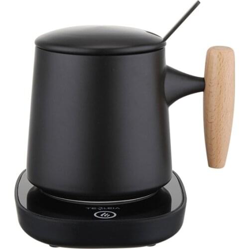 Thermostat Water Cup Mat Thermal Cup Warm Cup Controllable Temperature Cup Heating Insulation Bottom Thermal Milk Heater Base