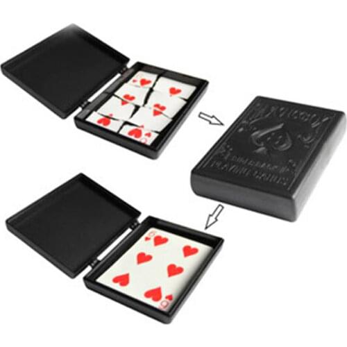 Magic Poker Card Games Paper Poker Card Restoration Magical Box Board Game Toys For Kids Adults Cards Game Family Board Games
