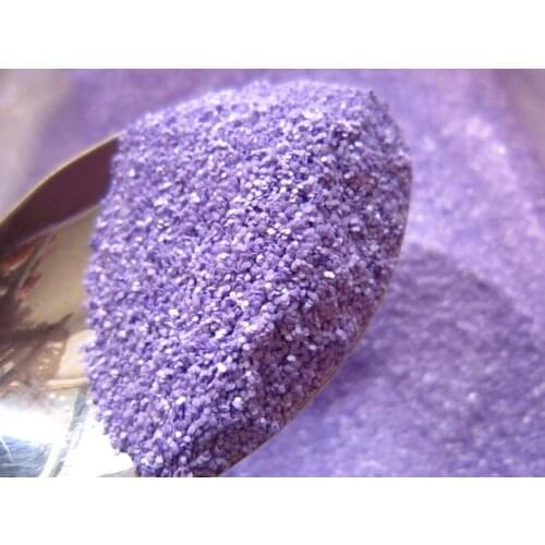 Candy Purple Hex Solvent Resistant Glitter for Gel Nail Art and Nail Polish 0.5mm