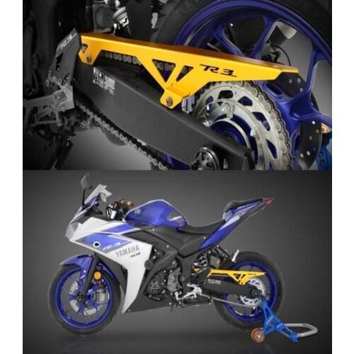 KODASKIN Motorcycle Protection CNC Alluminum Chain Protector Guard Cover for YAMAHA YZF R3