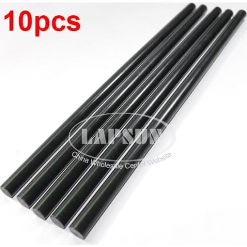 10pcs / Pack Lot 300mm x 11mm Glue Stick Adhesive technology Hot Black Glue Sticks PDR Atlas Olympian 300mm Long
