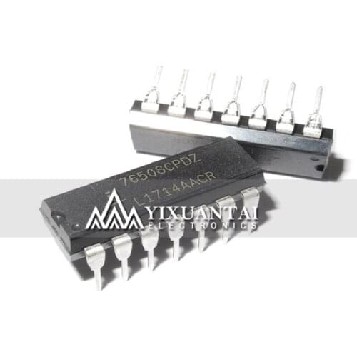 5pcs/lot 100% New Original ICL7650SCPDZ ICL7650 DIP14