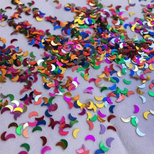 Colorful Confetti Metallic Sequins Foil Sequin Spangles Wedding Decor Embellishment Mixed Color Party Supplies Balloon Filler