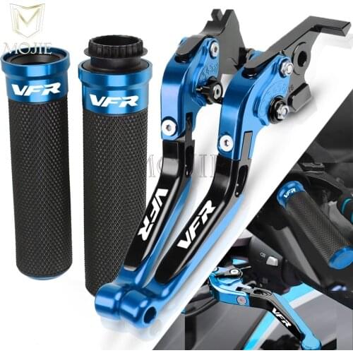 For Honda VFR750 VFR 750 VFR700F2 VFR750F VFR750R FH-FV RJ RL RC30 Motorcycle CNC Brake Clutch Levers Handlebar Hand Grips Set
