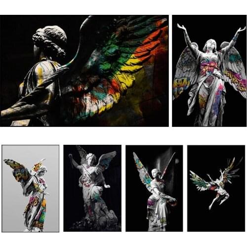 Graffiti Modern Street Artist Posters and Prints Canvas Painting Wall Art Picture Vintage Poster Decorative Home Decor Tableau