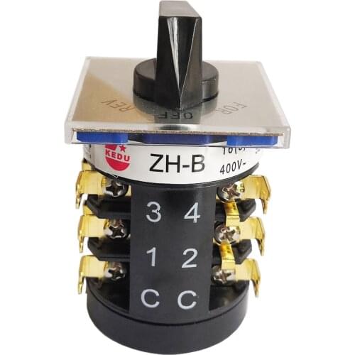 KEDU ZH-B Industrial Universal Switches Change-over Switch Permutator for Sewer Dredging Machine Cleaning Machine 250V-400V