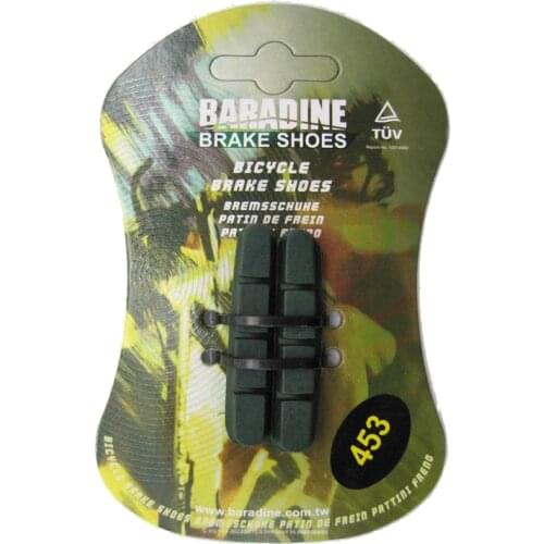 Baradine 453 Road bike bicycle ceramic wheel C-brake Caliper brake shoes pads for ceramic rim