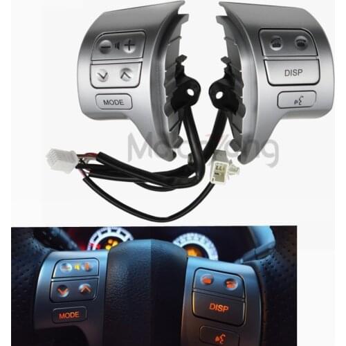 Steering Wheel Switch Audio Control Button 84250-02200 84250-12020 For Toyota Corolla ZRE15 2007-2010