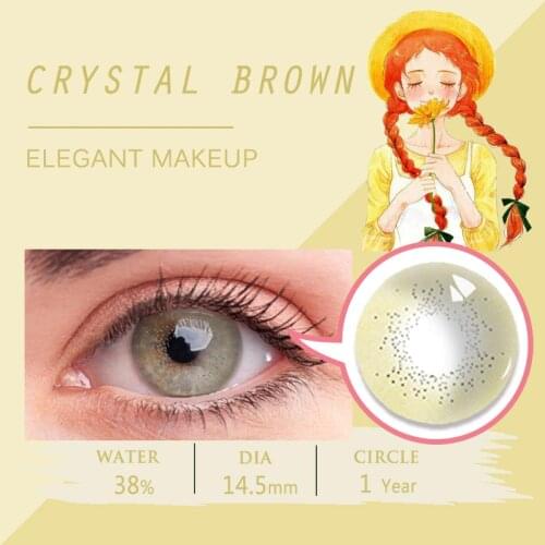 Novmas Betas Series Colored Contact Lenses Annual Soft Color Contact Lens Super Natural Looking Colored Contacts