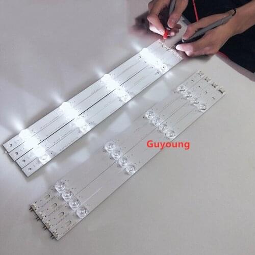 LED Backlight strip 8 Lamp For LG 42 inch TV INNOTEK DRT 3.0 42" 6916L 1709B 1710B 1957E 1956E 6916L-1956A 6916L-1957A 42LB561v