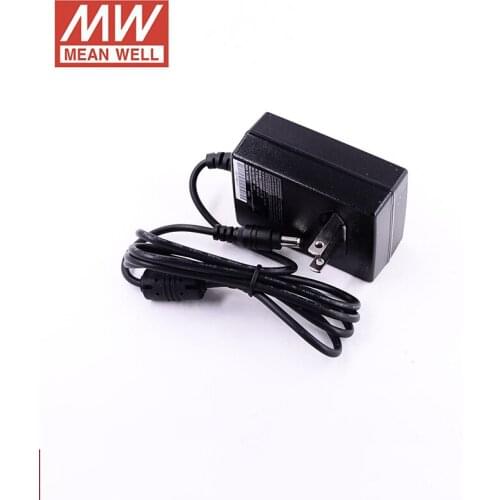 Meanwell GST18U09-P1J Industrial Wall-Mounted Adapter 9V 2A 18W Level VI MEAN WELL Adaptor Switching Power Supply DC 2.1*5.5