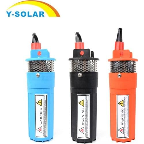 Solar Submersible Pump High Yang Cheng 70 M Direct Flow 12v24v Deep Well Small Submersible Pump Miniature Household Pump