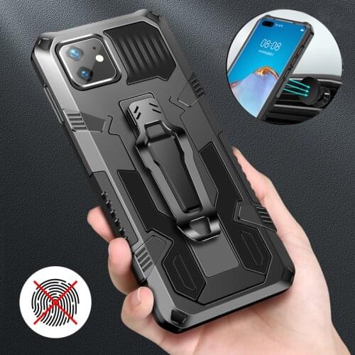 Shockproof Heavy Duty Case For iPhone 12 Pro Max Mini 11 XS XR 8 7 6 6S Plus SE 2020 Full Body Hybrid Armor Belt Clip Cover Case