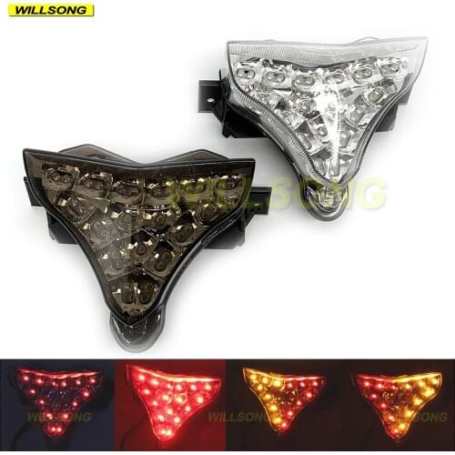 Rear LED Tail Brake Light Blinker Turn Signal Integrated Lamp For YAMAHA YZFR1 2009 2010 2011 2012 2013 2014 Year Motorcycle