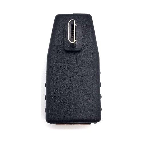 1pc Car Adapter Micro USB Male to USB Female Connector Adapter Turn Left USB Converter MP3 USB OTG Host via Track No