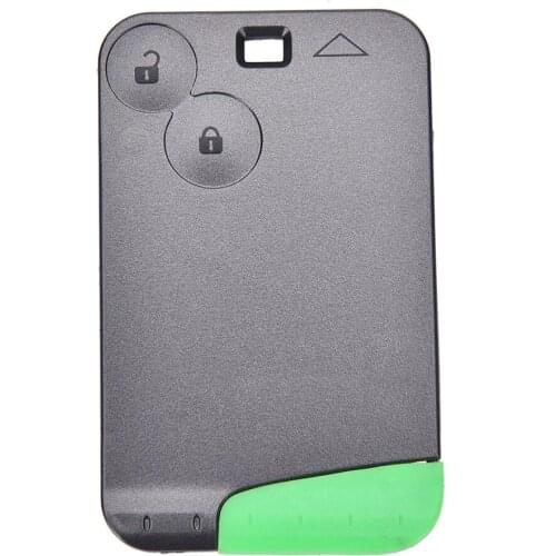 1pc Replacement 2 button Key Card Shell/Case +Blank Blade FOR Renault Laguna