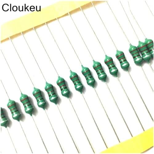 20Pcs 0410 Color ring inductance 1/2w Inductor 1/2.2/3.3/4.7/6.8/10/22/27/33/47/68/82/100/150/180/220/390/470/560/820/1000 uH MH