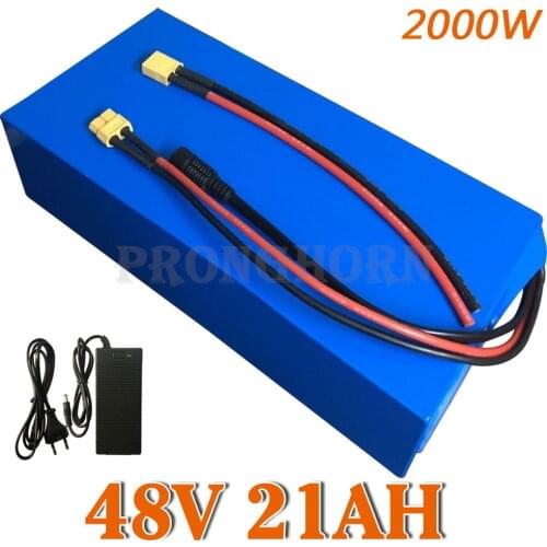 48V Battery 48V 20AH Electric Bike Battery 48V 20Ah 18Ah 15Ah 13Ah 10Ah Lithium Battery 48V 500W 750W 1000W 1500W 2000W Motor