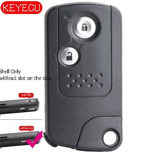 Keyecu Smart Remote Key Shell Case Fob 2 Button Replacement for Honda CR-V 2013-2015
