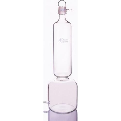 Gas drying tower with glass stopper,Capacity 3000ml,Joint 40/38,High borosilicate glass drying device